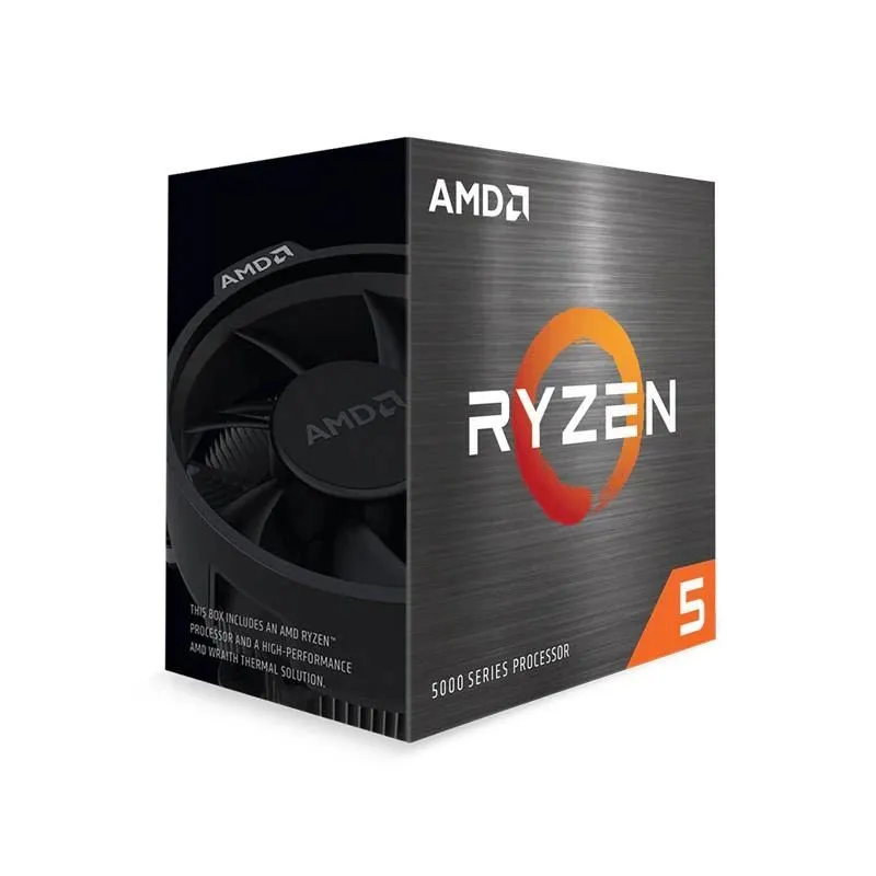 CPU-AMD-Desktop-Ryzen 5-5600X-Vermeer-3700 MHz-Cores 6-32MB-Socket SAM4-65 Watts-BOX-100-100000065BOX