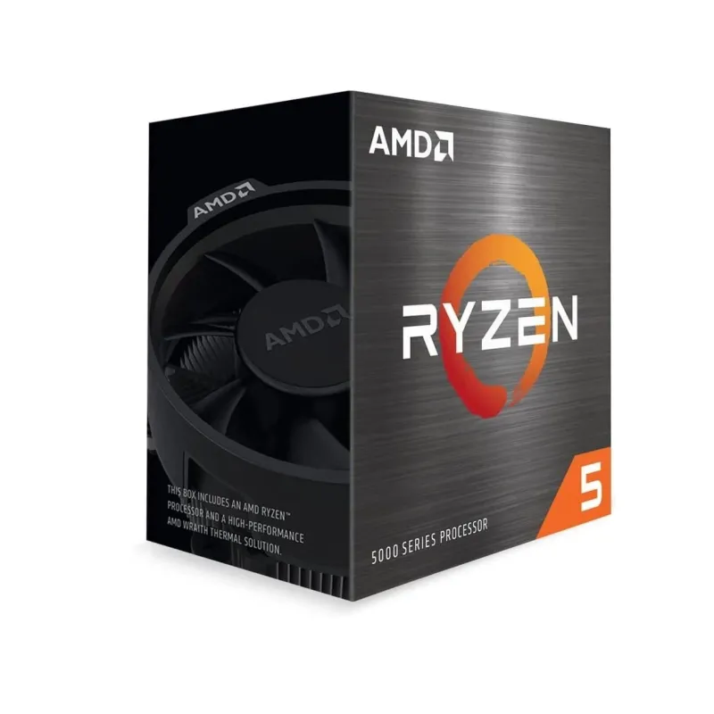 CPU-AMD-Desktop-Ryzen 5-5500-Cezanne-3600 MHz-Cores 6-16MB-Socket SAM4-65 Watts-BOX-100-100000457BOX