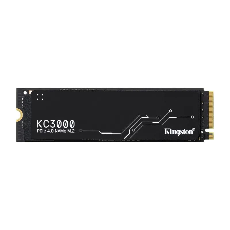 SSD-KINGSTON-KC3000-4TB-M.2-PCIE-NVMe-3D TLC-Write speed 7000 MBytes-sec-Read speed 7000 MBytes-sec-3.5mm-MTBF 1800000