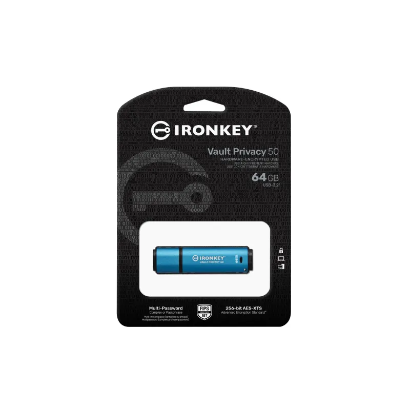 Memory drive flash usb3.2 64gb-ikvp50-64gb kingston