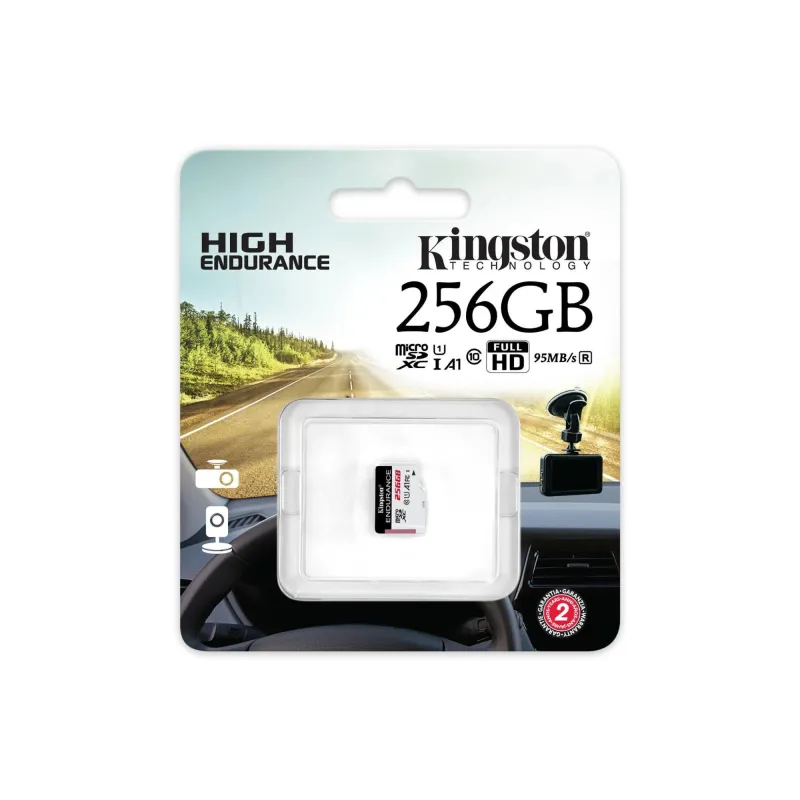 Memory micro sdxc 256gb uhs-i-sdce-256gb kingston
