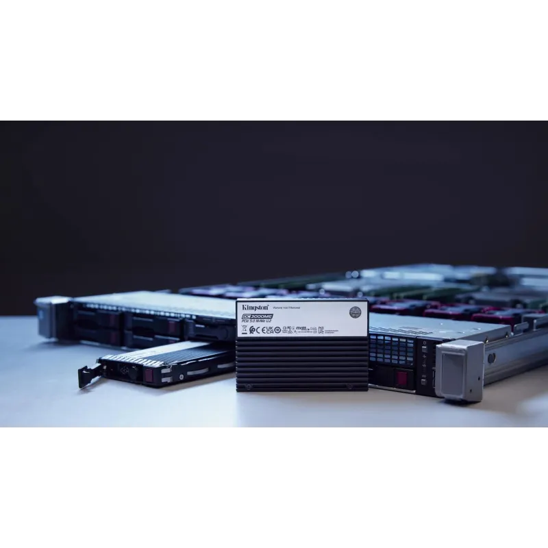 SSD-KINGSTON-SSD series DC3000ME-7.68TB-NVMe-NAND flash technology 3D TLC-Write speed 10000 MBytes-sec-Read speed 14000