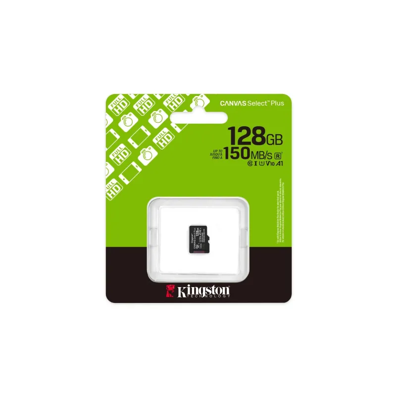 Memory micro sdxc 128gb uhs-i-sdcs3-128gbsp kingston