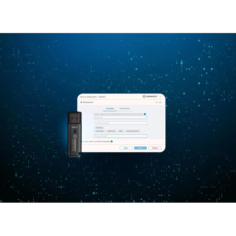 Memory drive flash usb3.2-256gb iklp50g2-256gb kingston