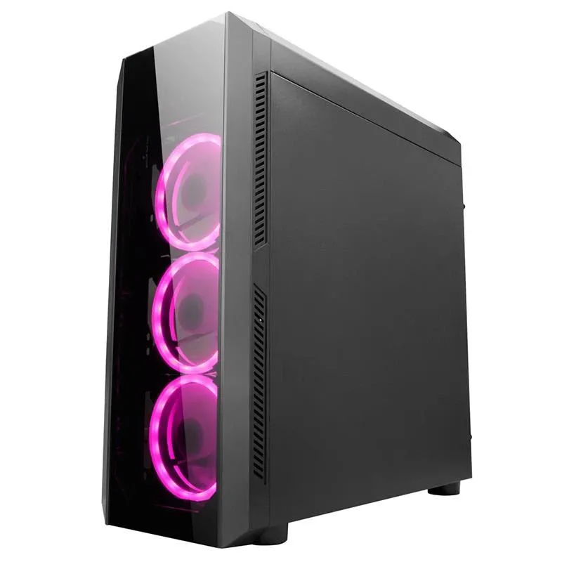 Case-CHIEFTEC-SCORPION II-MidiTower-Not included-ATX-MicroATX-MiniITX-Colour Black-GL-02B-OP