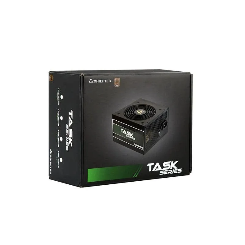 Power Supply-CHIEFTEC-700 Watts-Efficiency 80 PLUS BRONZE-PFC Active-TPS-700S