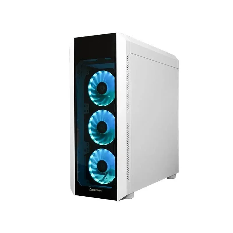 Case-CHIEFTEC-ATX-micro ATX-Mini-ITX-White-Midi Tower-PC-GL-03W-OP