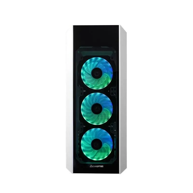 Case-CHIEFTEC-ATX-micro ATX-Mini-ITX-White-Midi Tower-PC-GL-03W-OP