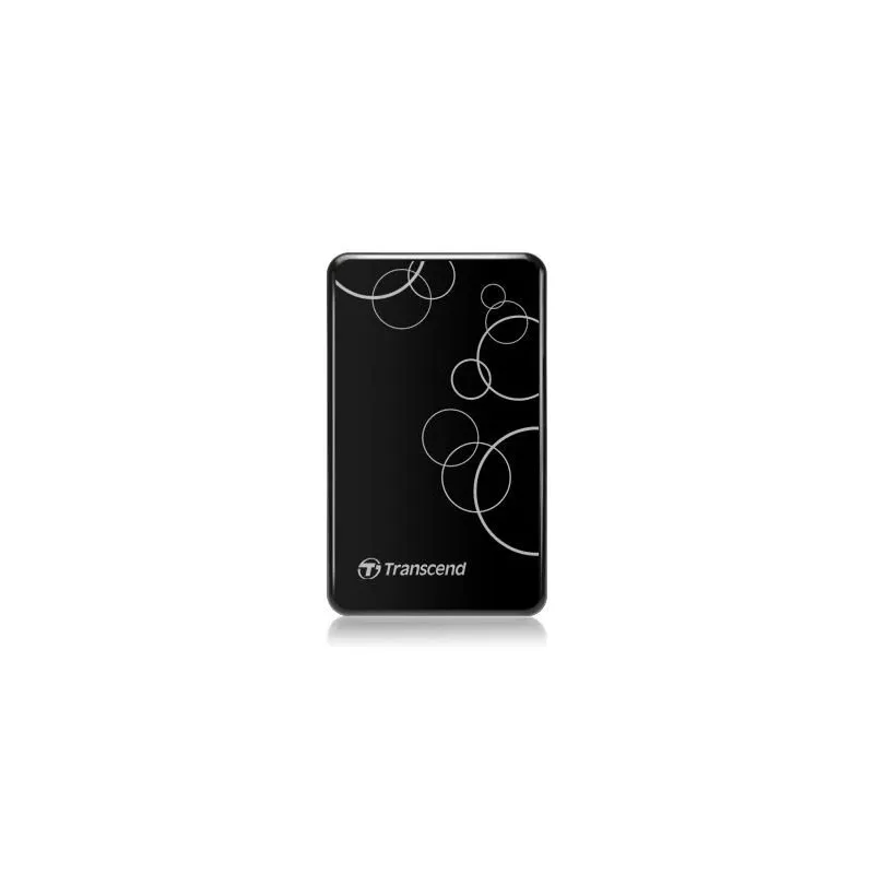 External HDD-TRANSCEND-StoreJet-1TB-USB 3.0-Colour Black-TS1TSJ25A3K