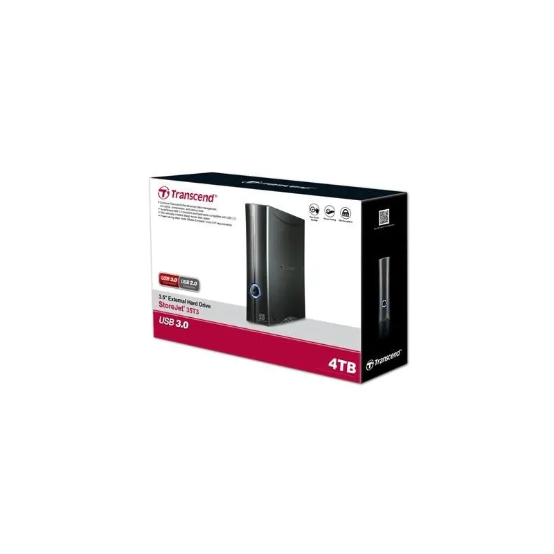 External HDD-TRANSCEND-StoreJet-4TB-USB 3.1-Drives 1-TS4TSJ35T3