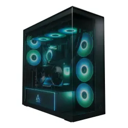 Case-ARCTIC-Xtender VG ,Black,-Case product features Transparent panel-Not included-Colour Black-ACPCC00016A
