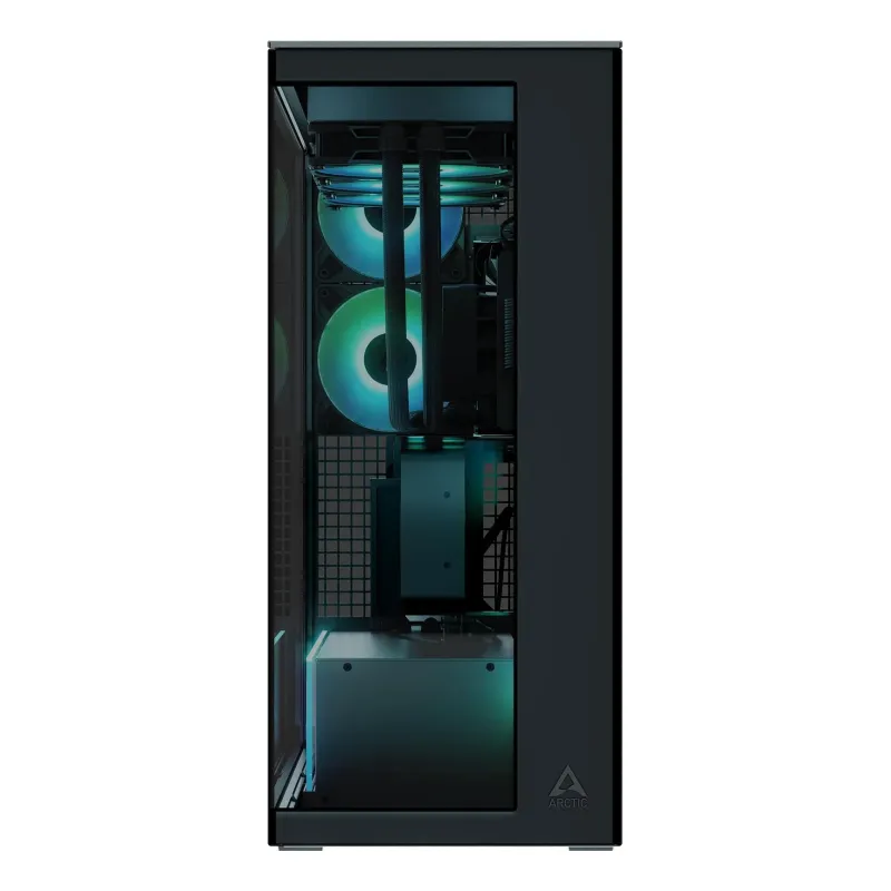 Case-ARCTIC-Xtender VG ,Black,-Case product features Transparent panel-Not included-Colour Black-ACPCC00016A