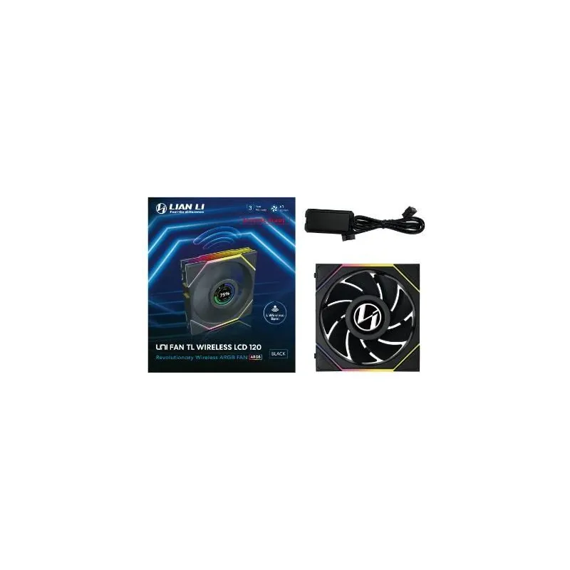 Case fan 120mm wrl-g99.12rtllcd1w1b.00 lian li