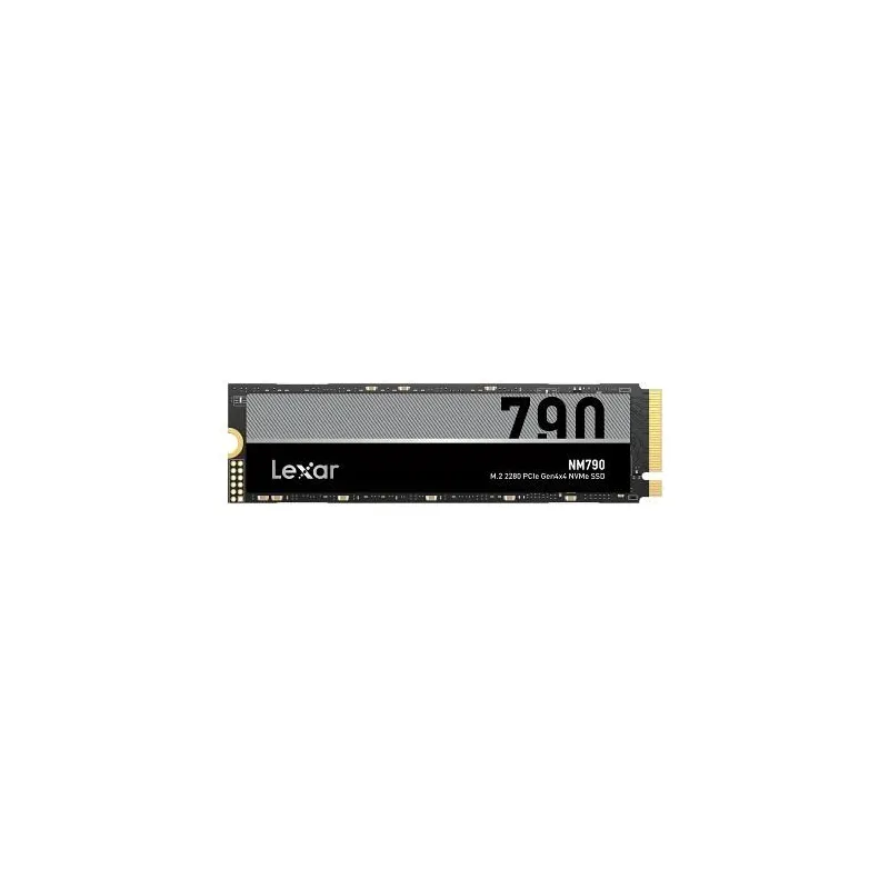 SSD-LEXAR-NM790-512GB-M.2-PCIe Gen4-NVMe-Write speed 4400 MBytes-sec-Read speed 7200 MBytes-sec-2.45mm-TBW 500 TB-MTBF 1500000