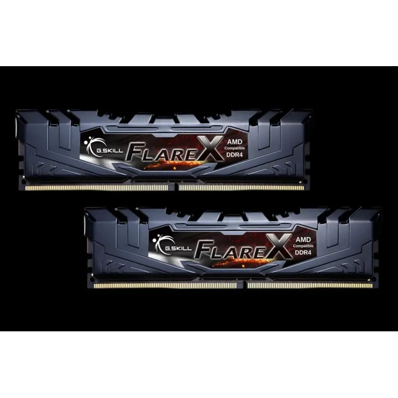 Memory dimm 16gb pc25600 ddr4-k2 f4-3200c16d-16gfx g.skill