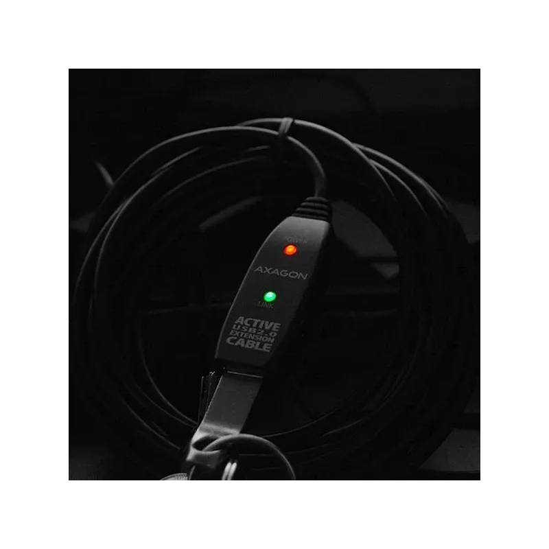 Cable usb2.0 a-m-a-f active-5m adr-205 axagon