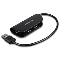 I-o hub usb2.0 4port ready-0.2m hue-x4b axagon