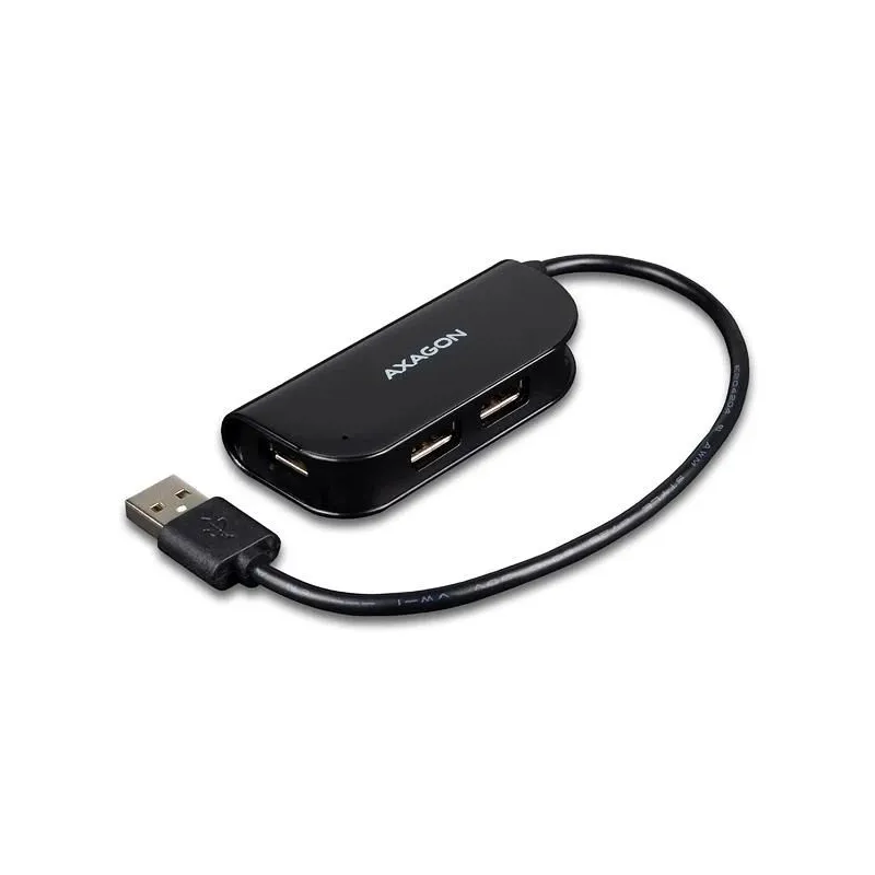 I-o hub usb2.0 4port ready-0.2m hue-x4b axagon
