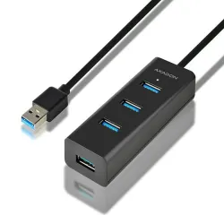 I-o hub usb3.0 4port charging-1.2m hue-s2bl axagon
