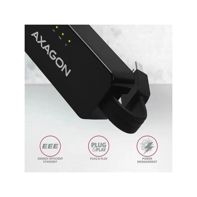 Net adapter usb2 10-100m-ade-xr axagon