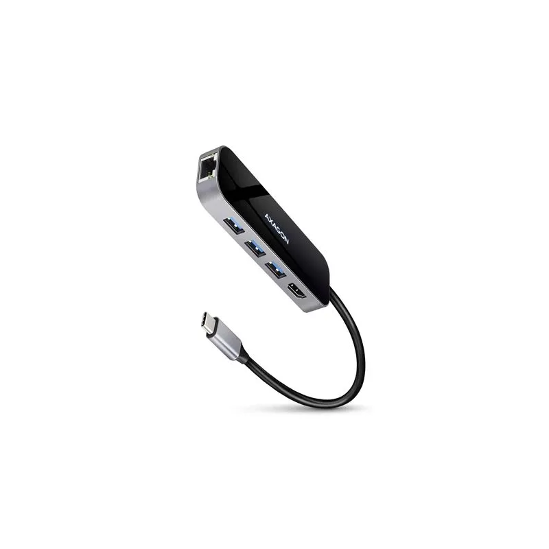 I-o hub usb-c 6in1-0.2m hmc-6gl axagon