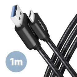 Cable usb-c to usb3.2 1m-black bucm3-am10ab axagon