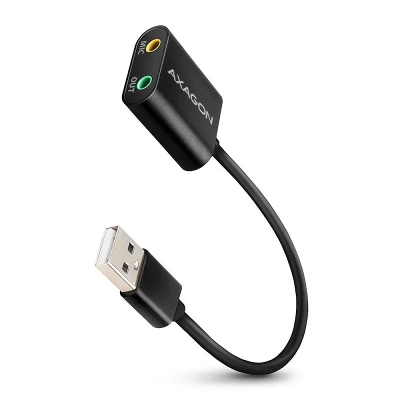Sound card usb2.0 48khz-16bit-0.15m ada-12 axagon