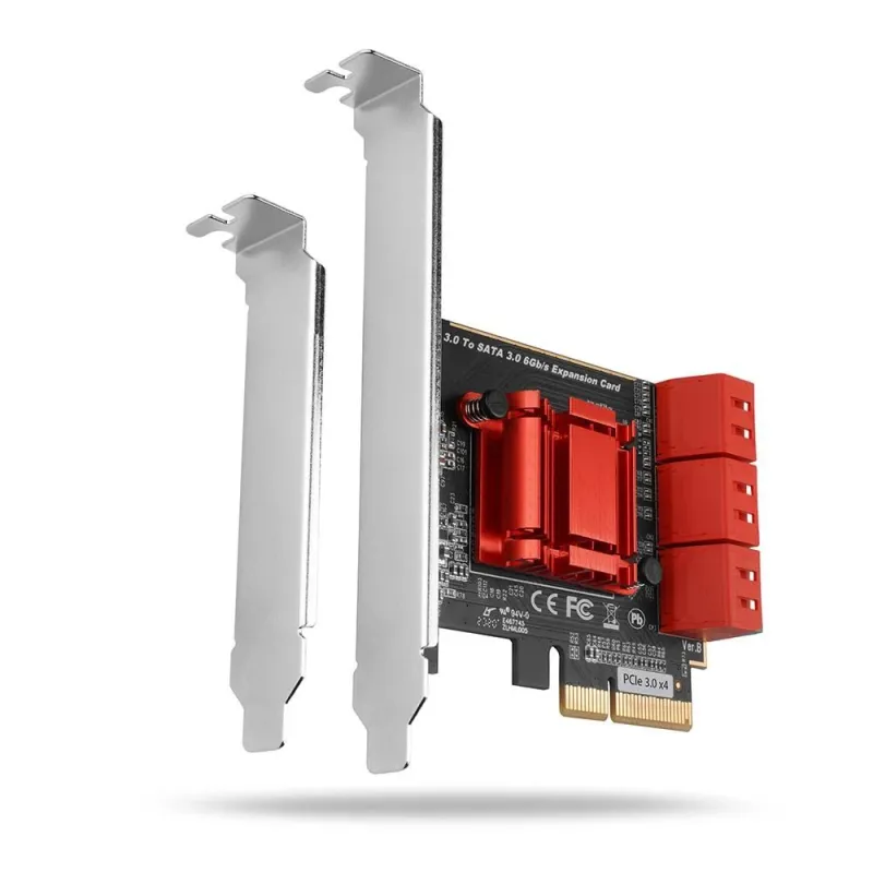 Ssd acc i-o controller pcie-6xsata 6g pces-sa6 axagon