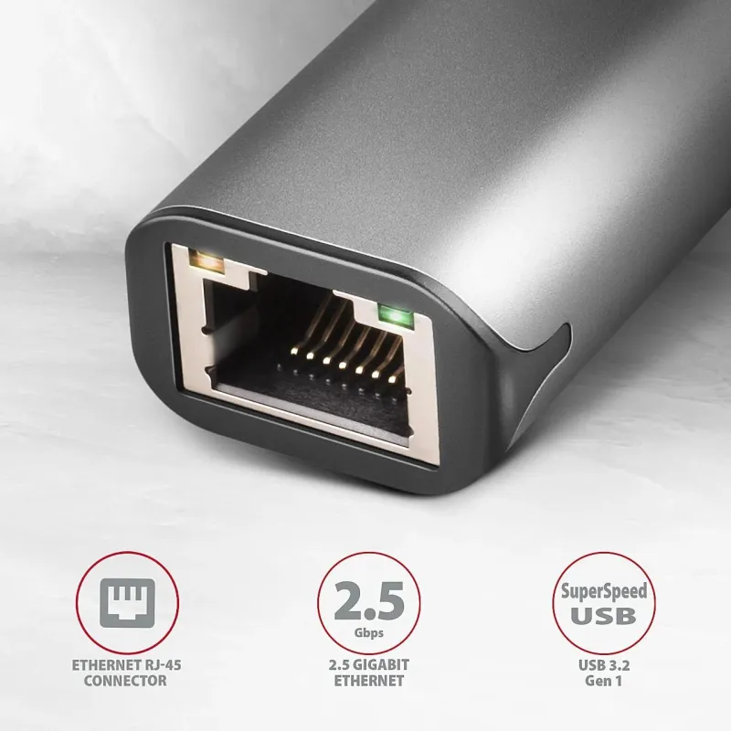Net adapter usb-c 2.5g-ade-25rc axagon