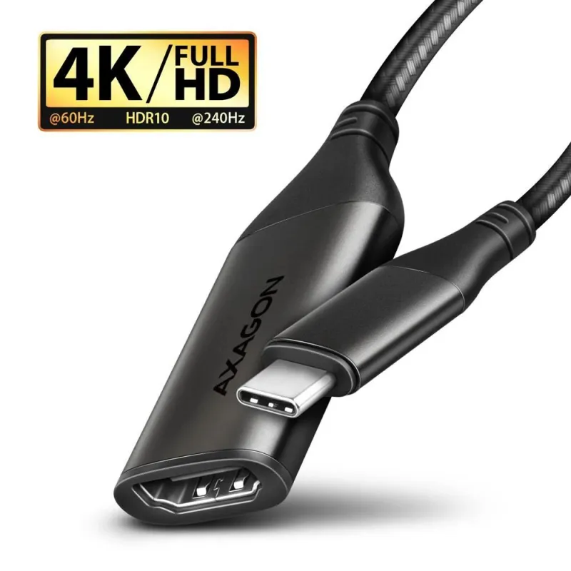Cable usb-c to hdmi 0.25m-rvc-hi2m axagon