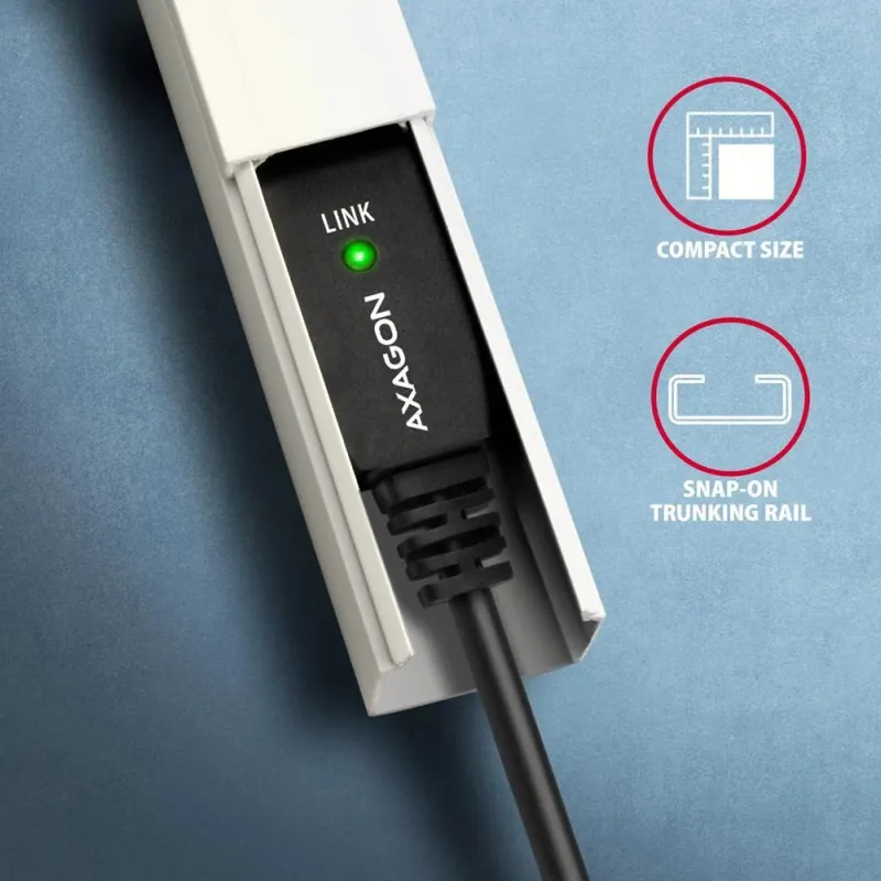 Cable usb2.0 a-m-b-m active-20m adr-220b axagon