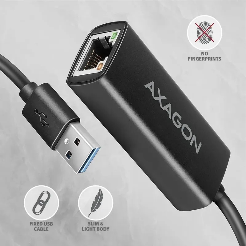 Net adapter usb3.2 1gb-ade-ar axagon