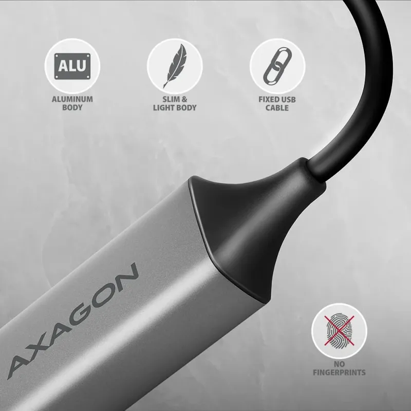 Net adapter usb-c 1gb-ade-txca axagon