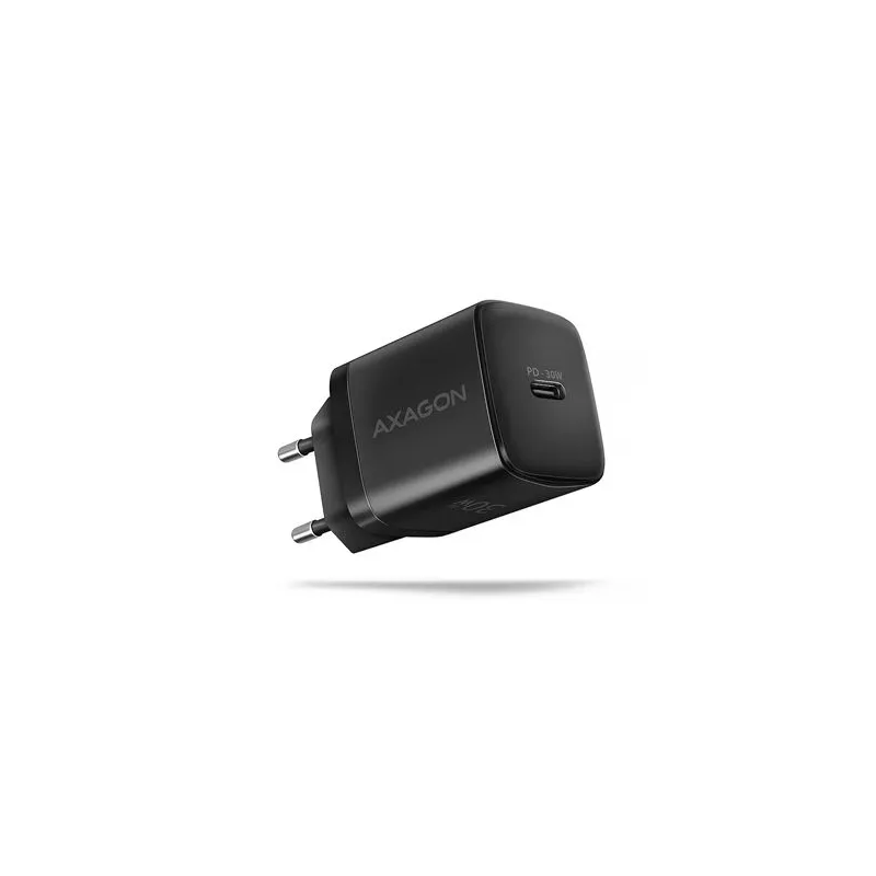 Mobile charger wall usb-c 30w-1port black acu-pd30 axagon