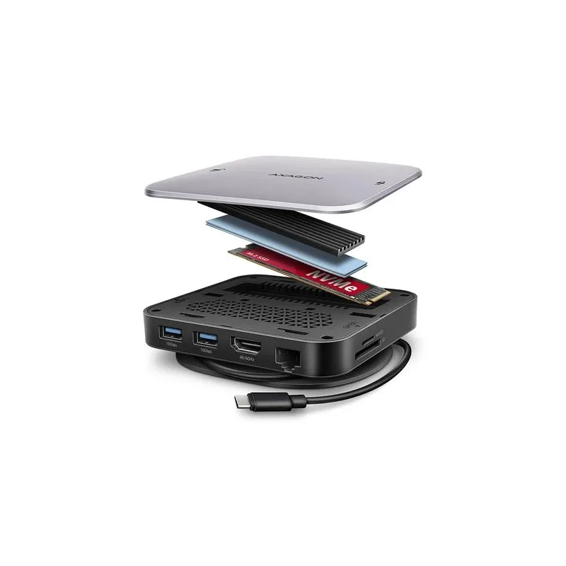 Nb acc docking station-nvme-sata 9in1 hmc-ufo axagon