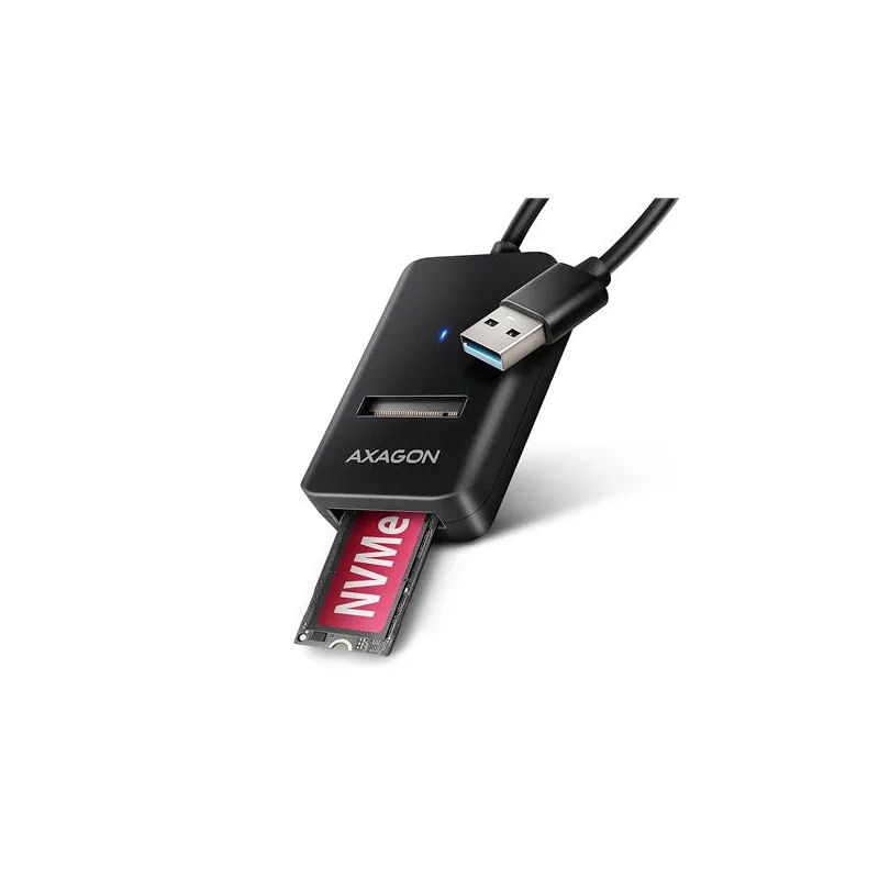 Ssd acc adapter usb3.2-m.2-10gbps 0.1m adm2-am axagon
