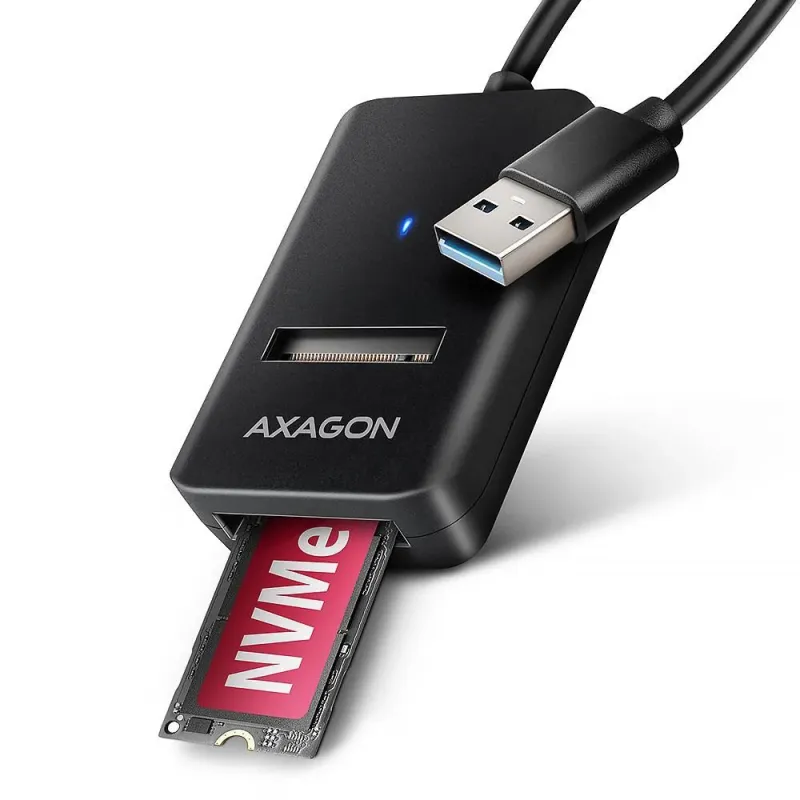 Ssd acc adapter usb3.2-m.2-10gbps 0.1m adm2-am axagon