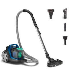 Vacuum Cleaner-PHILIPS-Cordless-900 Watts-Capacity 1.5 l-Noise 77 dB-Black-Weight 4.5 kg-FC9557-09