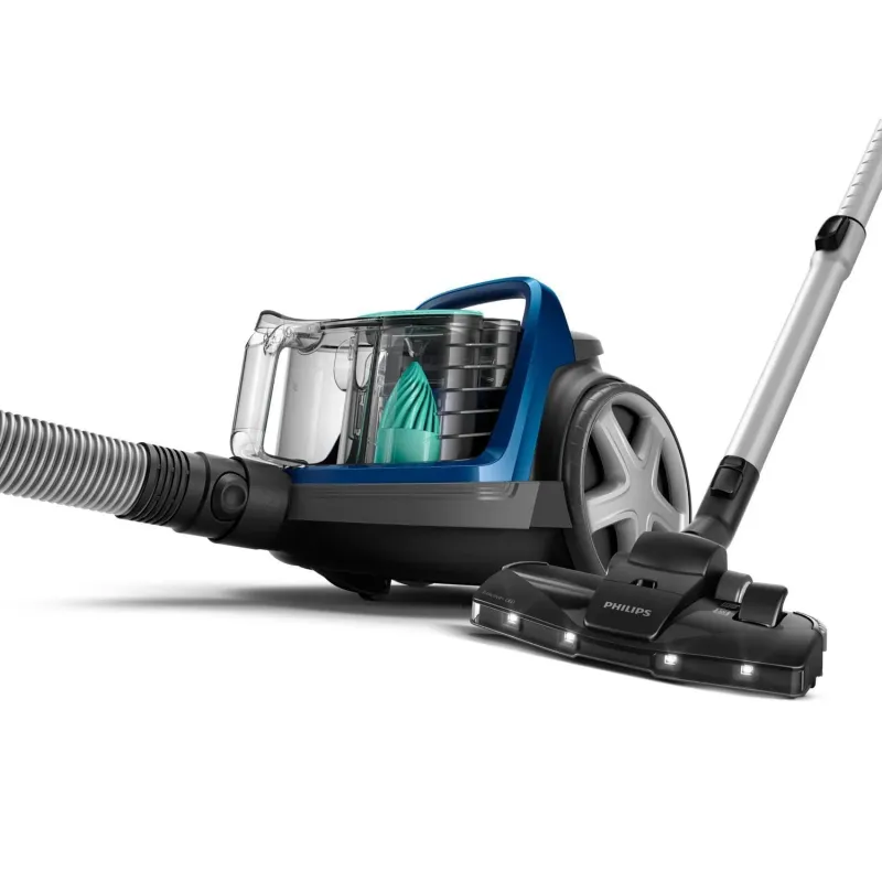 Vacuum Cleaner-PHILIPS-Cordless-900 Watts-Capacity 1.5 l-Noise 77 dB-Black-Weight 4.5 kg-FC9557-09