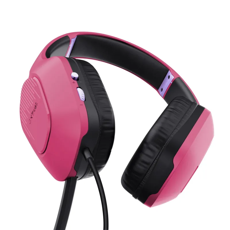 Headset gxt415p zirox-pink 24992 trust