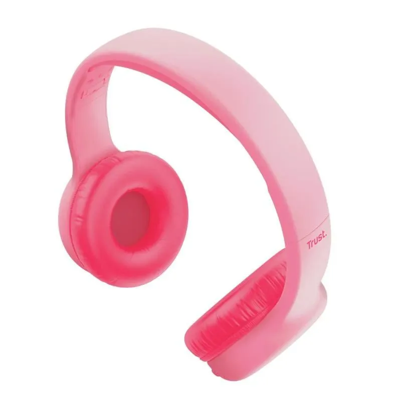Headphones wrl nouna kids-pink 25274 trust