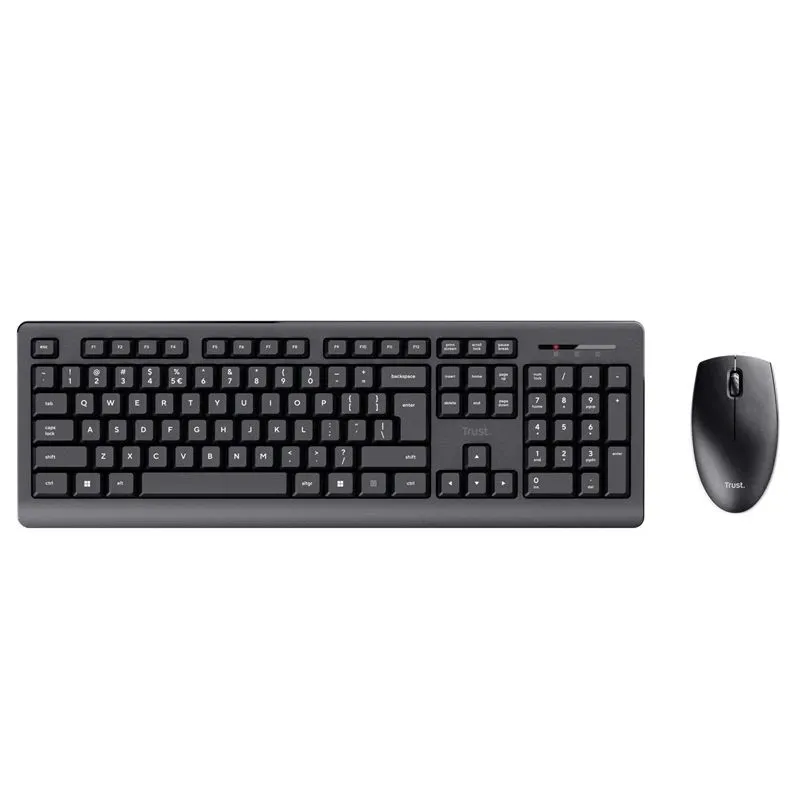 Keyboard +mouse wrl primo set-eng 25347 trust
