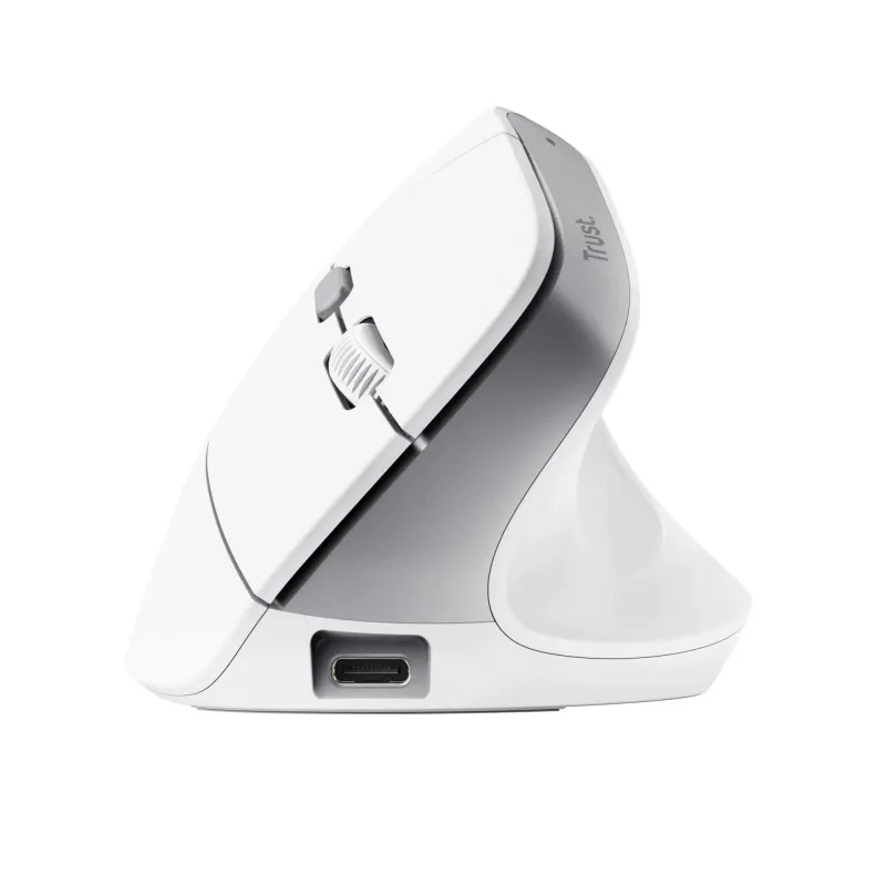 Mouse usb optical wrl bayo ii-ergo wht 25398 trust