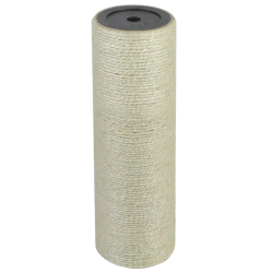 vidaXL stabs kaķa nagu asināšanai, 8x25 cm, 10 mm, bēšs