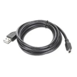 Cable usb2 am-mini 1.8m black-ccp-usb2-am5p-6 gembird