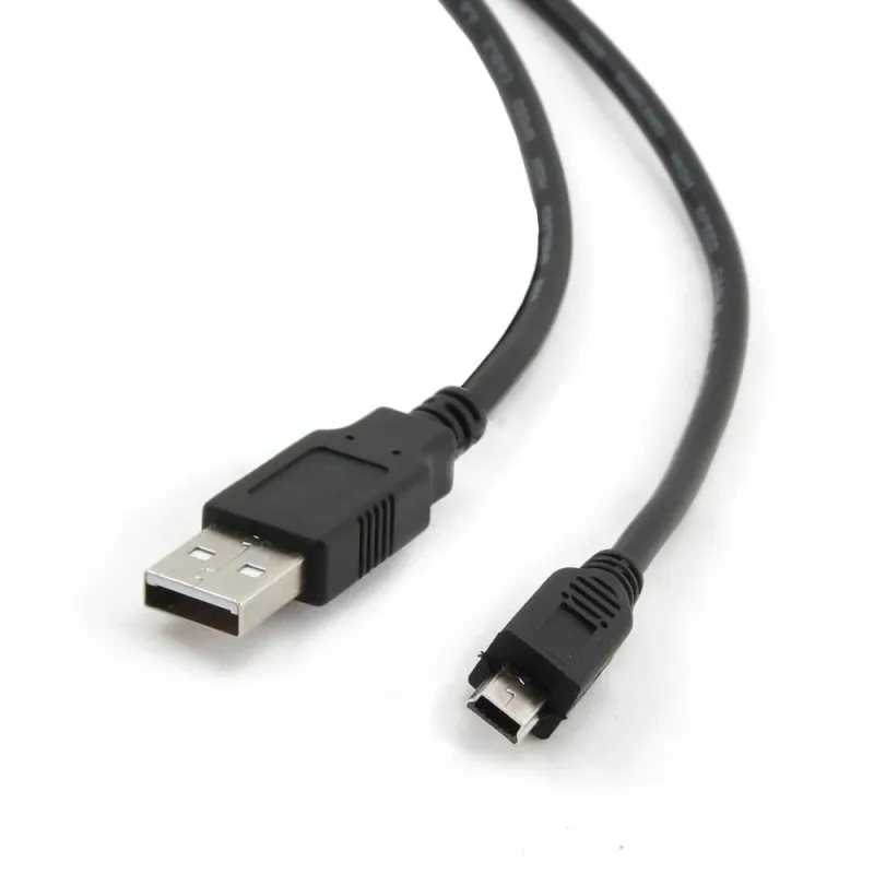 Cable usb2 am-mini 1.8m black-ccp-usb2-am5p-6 gembird