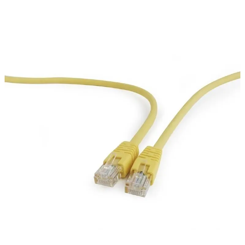 Patch cable cat5e utp 0.25m-yellow pp12-0.25m-y gembird