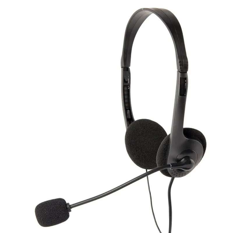 Headset stereo-black mhs-123 gembird