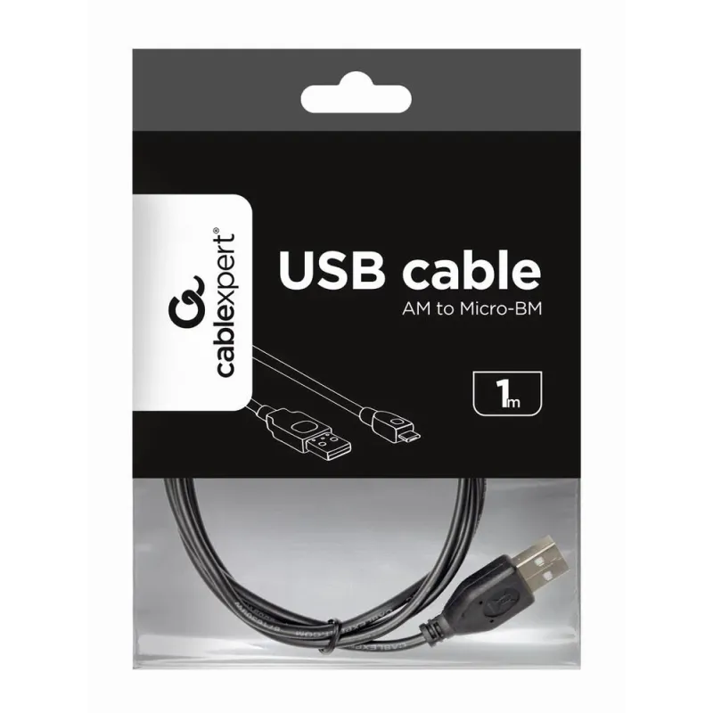 Cable usb2 to micro-usb 1m-ccp-musb2-ambm-1m gembird