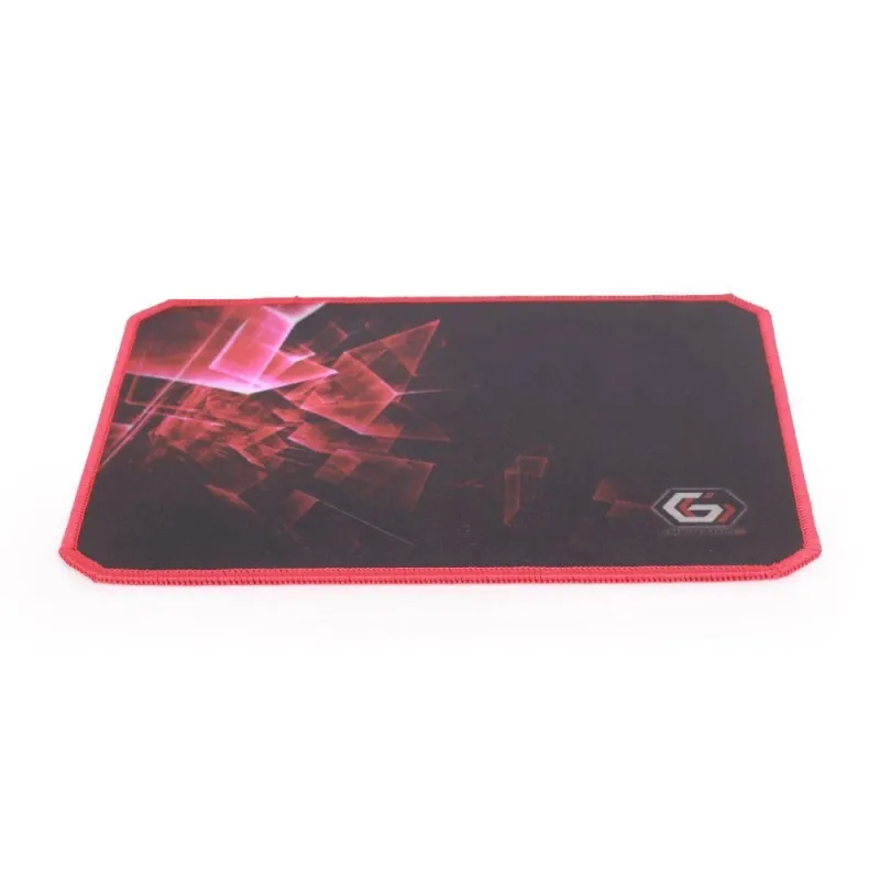 Gembird - MP-GAMEPRO-M Gaming mouse pad PRO, Medium - Mouse pad - 250 x 350 x 3 mm - Black-Red